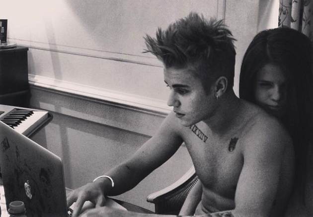 Justin Bieber and Selena Gomez