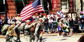 These Heroes crossed the finish line in Boston before the blasts and were some of the first Heroes helping on the scene. *(SSDG)