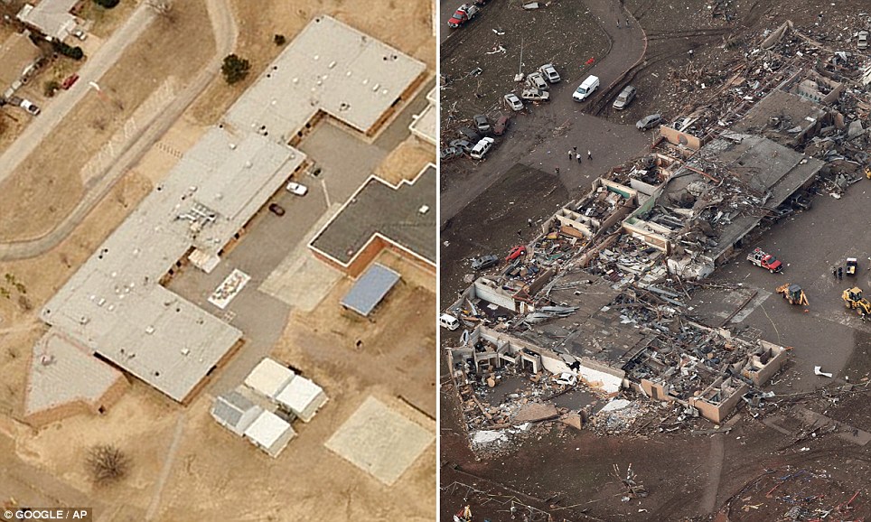 Plaza Towers Elementary demolished by May 20th tornado.