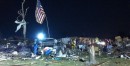 U.S. Flag Raised in Tornado-Torn Moore Oklahoma