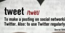 Dictionary Adds the Word Tweet
