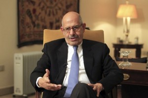 Mohamed ElBaradei (Credit: Reuters)