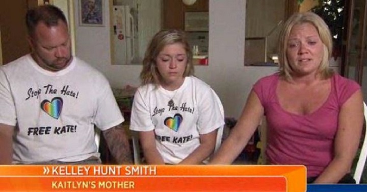 Kaitlyn Hunt and her parents appeared on NBC's 'Today' show May 23.