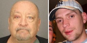 Police say Dr. William Lewek (left) admitted burying Matthew Straton (right) in his backyard.